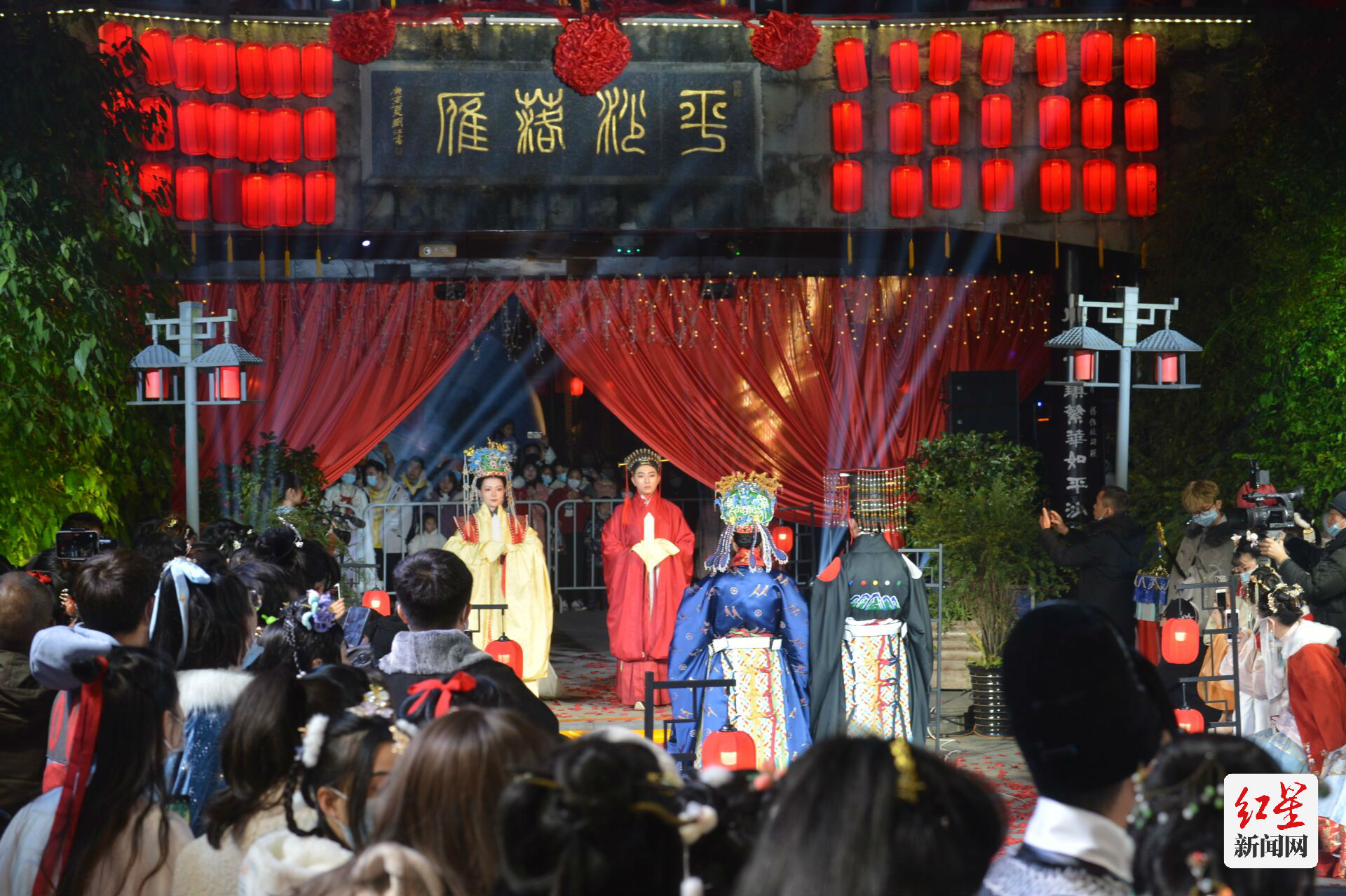 汉服实景走秀