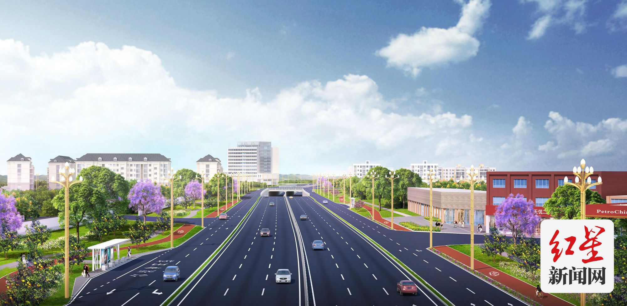 大件路快速化改造大同路节点