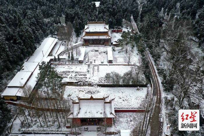 天台山瑞雪 