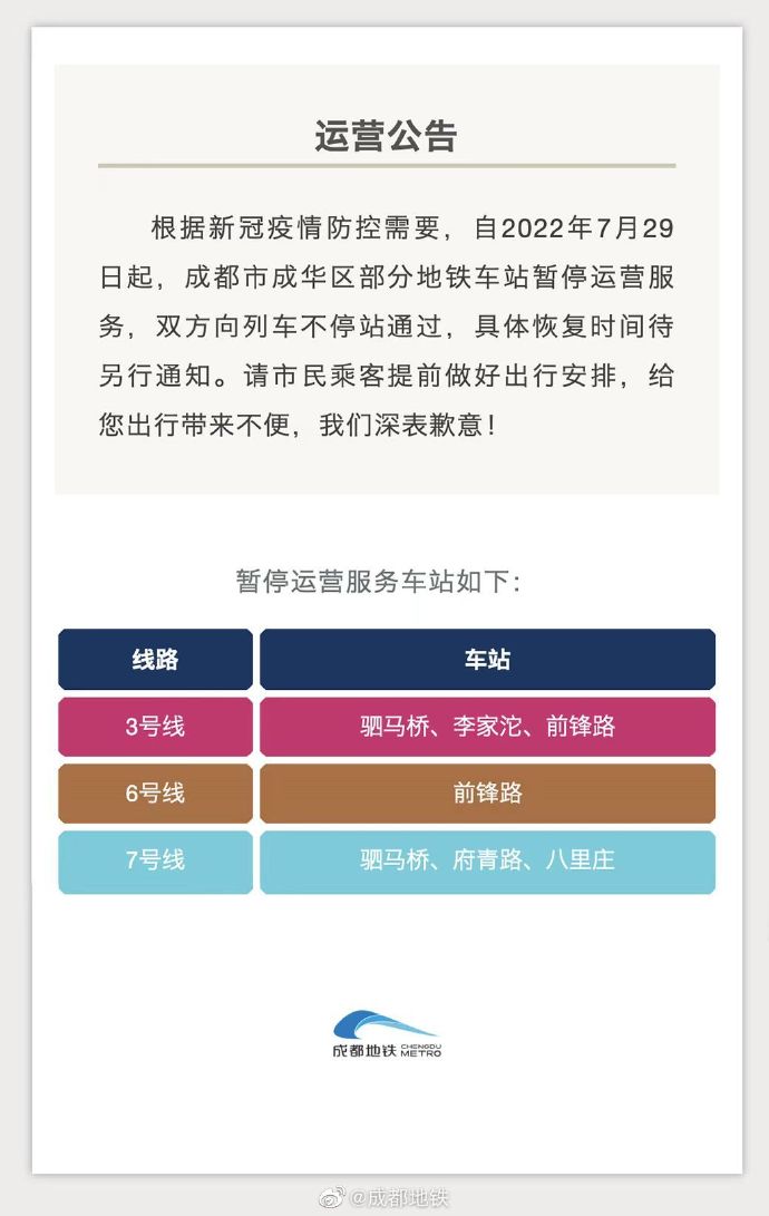 图据@成都地铁