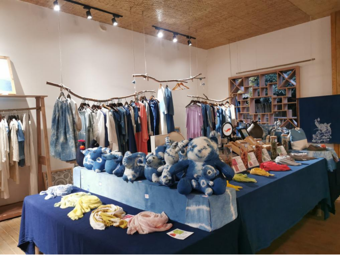 岚染工坊作品展示