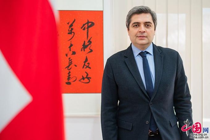 红星何以照耀中国  格鲁吉亚驻华大使谈他眼中的“一带一路”