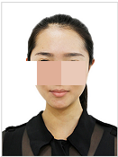 （证件照标准示例照片）