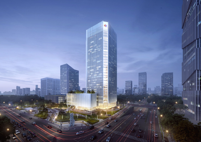 ▲中国电建西部科创中心 效果图