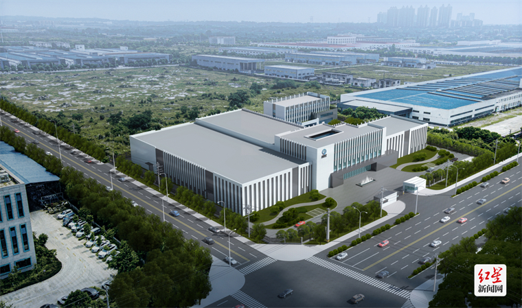 新津至臻光学运营总部及研发生产基地效果图