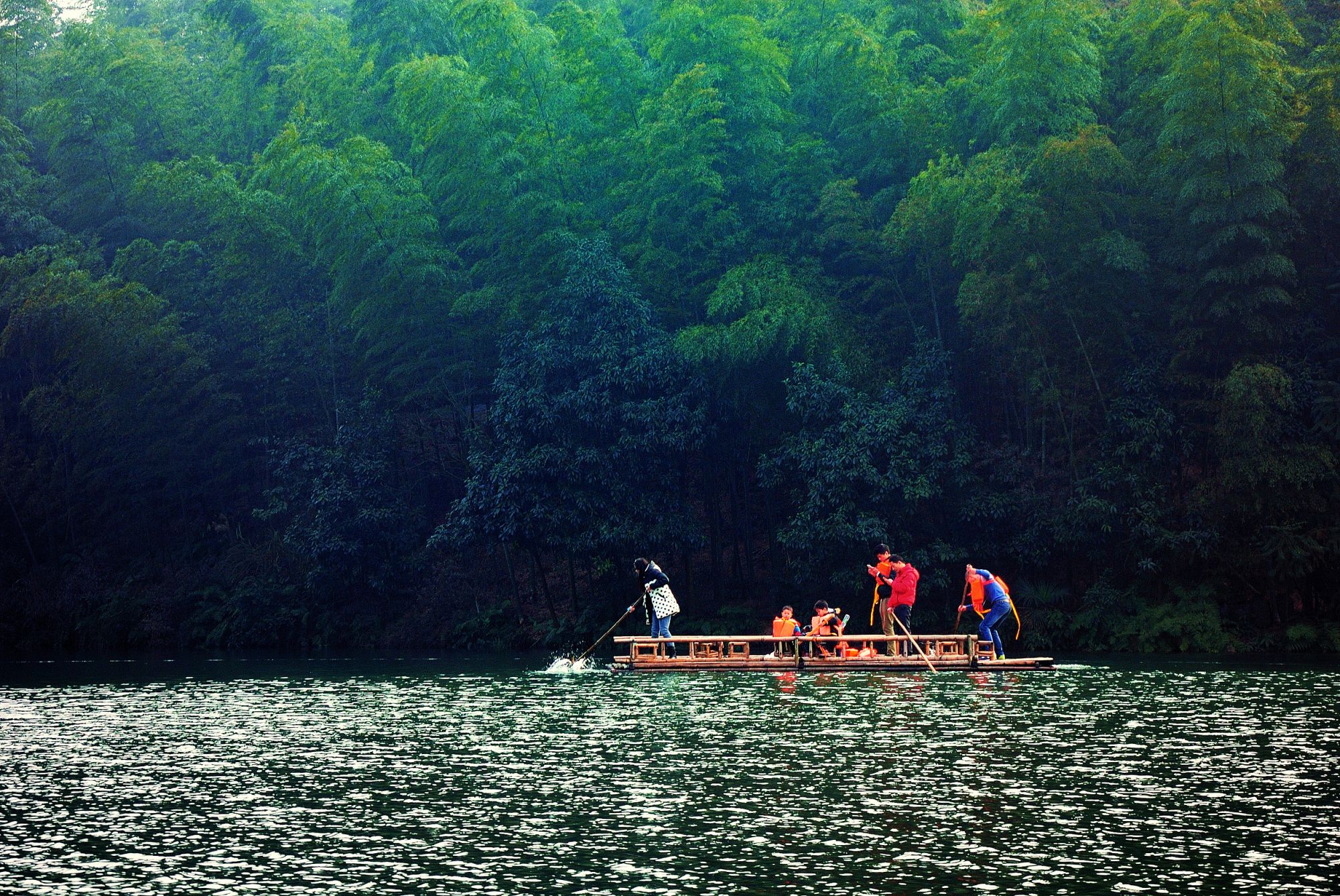 蜀南竹海景区。图据：视觉中国