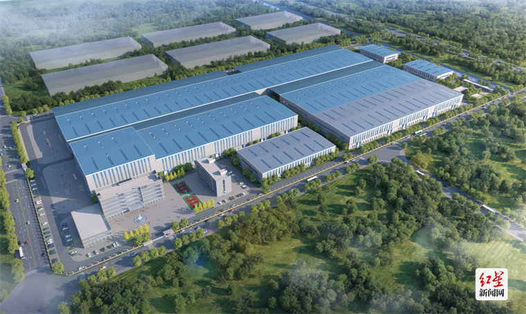 中铁高新智能装备有限公司基地建设工程效果图