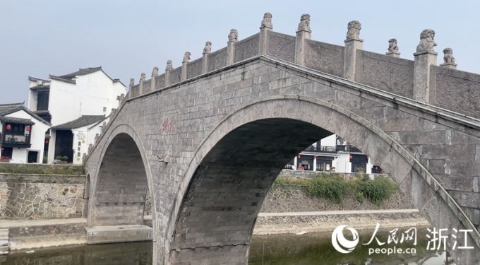 枫桥。东谈主民网 秦铭泽摄