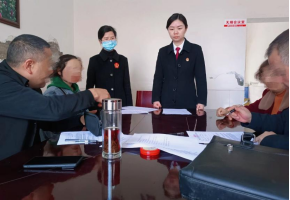 寿安法庭多次组织当事人进行法律释明和心理疏导，促成双方达成调解