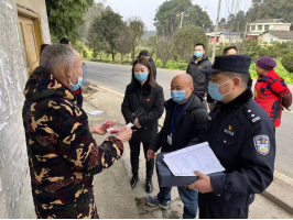 多方联动勘察调解一起地役权纠纷并随案执行