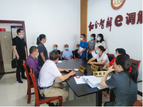 鹤山法庭成功化解8起农民工追索劳动报酬系列案件并随案执行