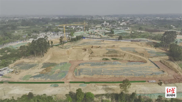 大塘酒肆产业功能园区建设现场