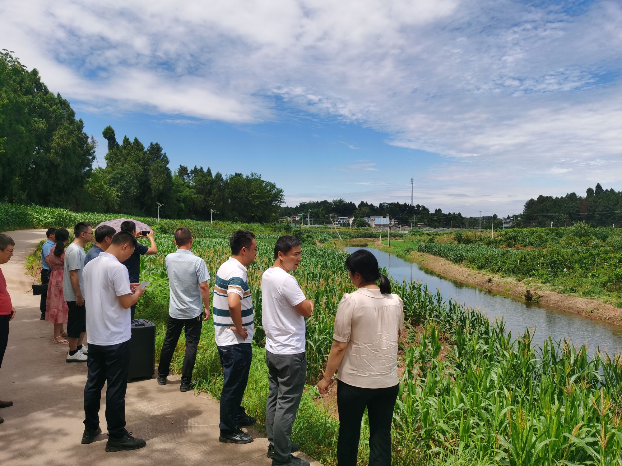 简阳市基层河湖管护现场4