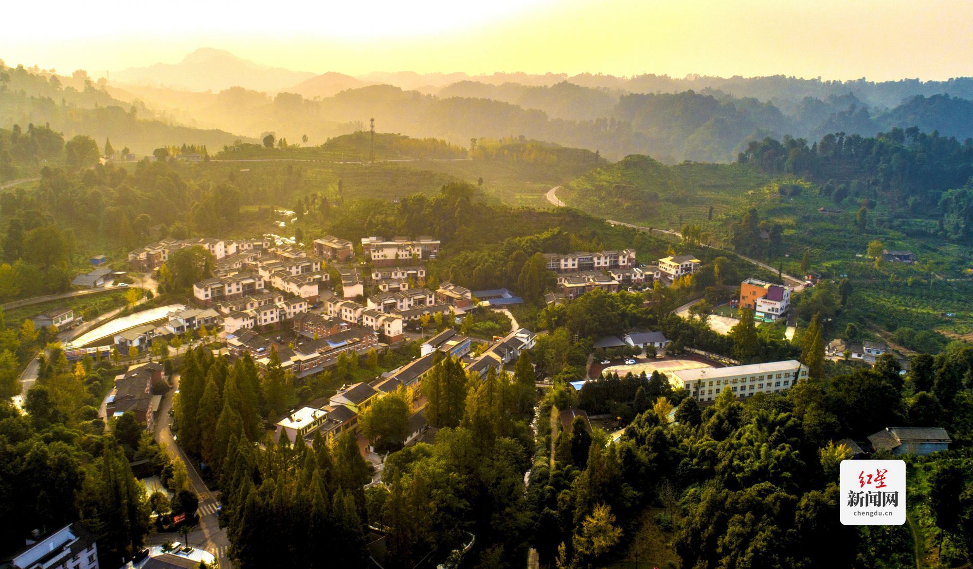 蒲江美丽乡村  马川江摄影