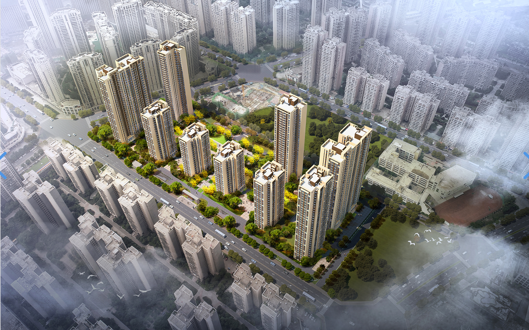 成果图-中庸新建安置房（新怡花坛 C 区）安装工程