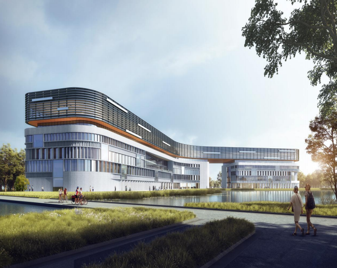 成果图-民航飞翔学院天府校区（大师主教授楼）安装工程