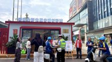 红牌楼街道暖新驿站举办“粽香传情•暖新同行”端午主题活动