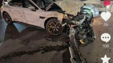 郑州一小米SU7连撞多车，网友称车主事故后发现场抖音，当地回应：当晚发布已删除，驾驶员已被警方控制，排除毒驾酒驾