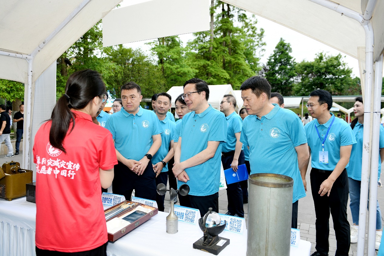 气象科普游园会现场