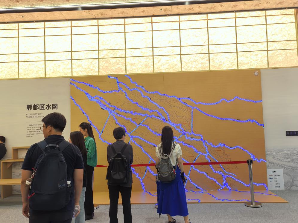 郫都区水系发达（摄影：吴渝）