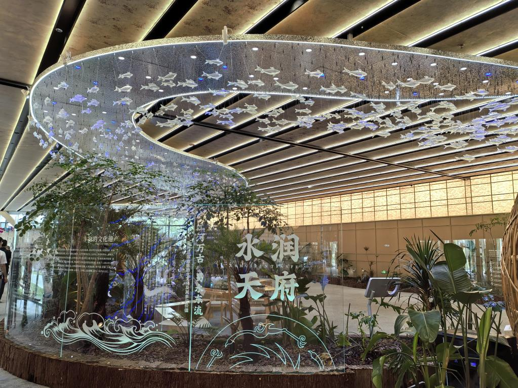蜀水文化博览馆内景（摄影：吴渝）