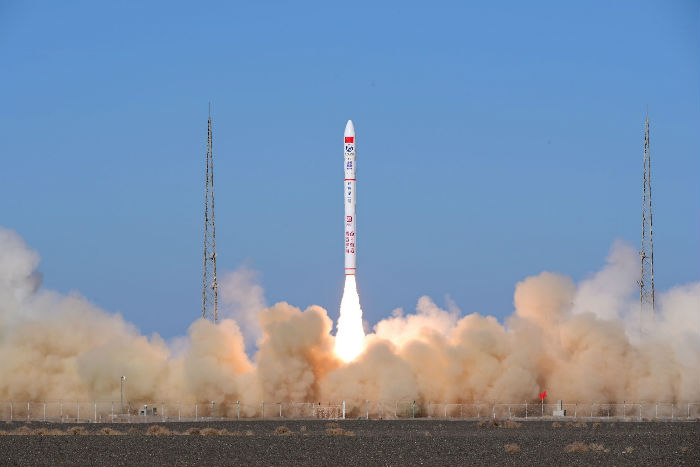 谷神星一号遥四运载火箭发射成功