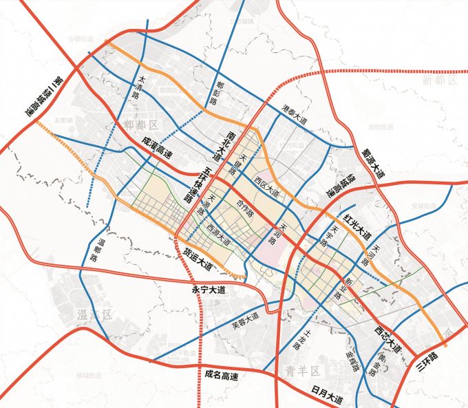 高新西区规划图片